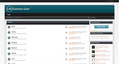 Desktop Screenshot of liftgammagain.com